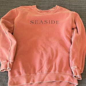 Seaside Coral Sweatshirt for Women